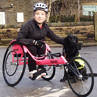 Why young Lottie is raising money for Dogs for Disabled