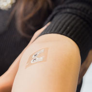 Temporary tattoo monitors blood-sugar levels