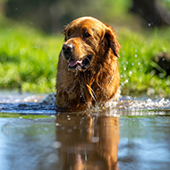 Ponds contaminated with harmful pet parasite treatments