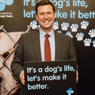 Blue Cross hosts dog welfare event at Parliament